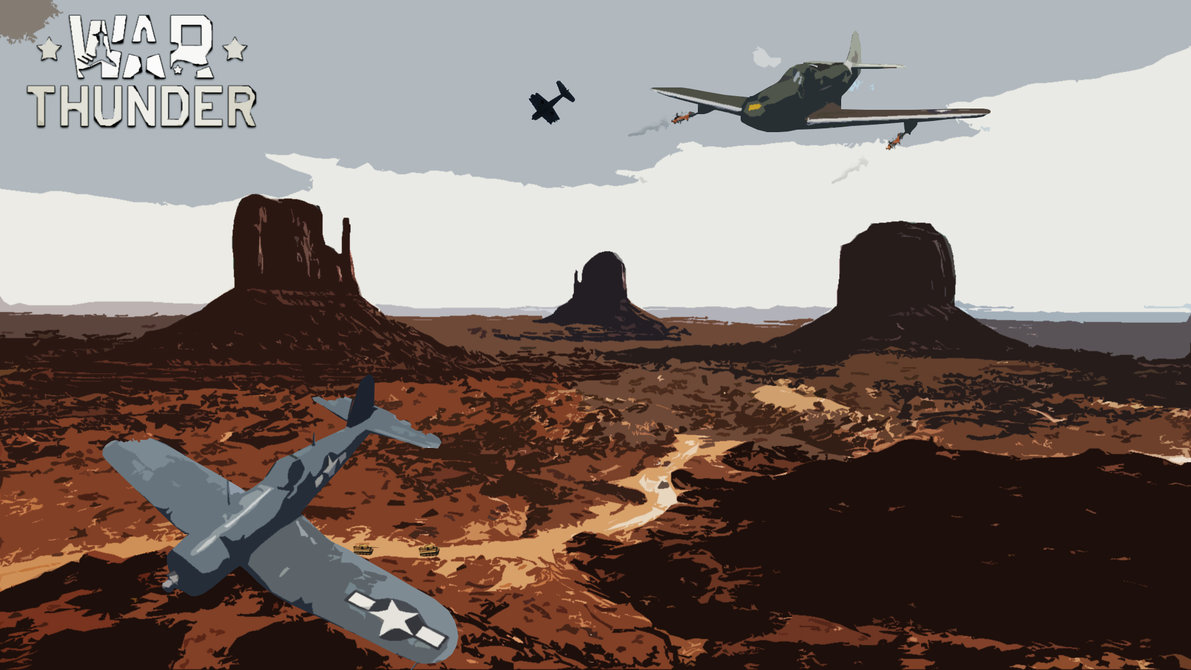 War Thunder HD Wallpaper Cartoony By Grimsonfart