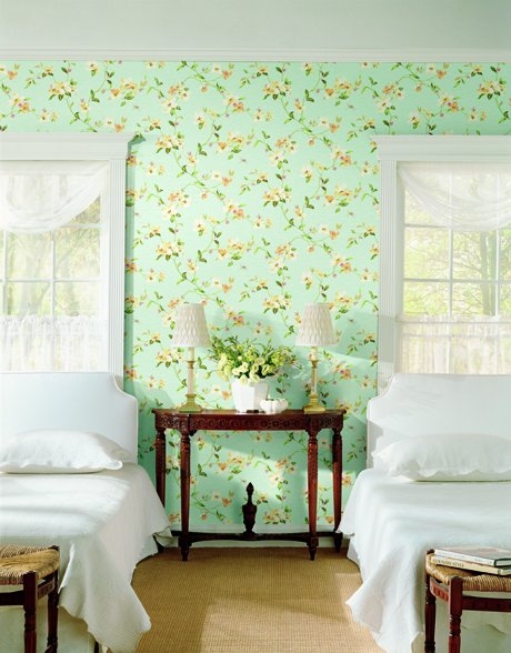 460x588px Vintage Looking Wallpaper Wallpapersafari 33 Affordable Vintage Style Wallpapers For Your Bedroom Bathroom 460x588