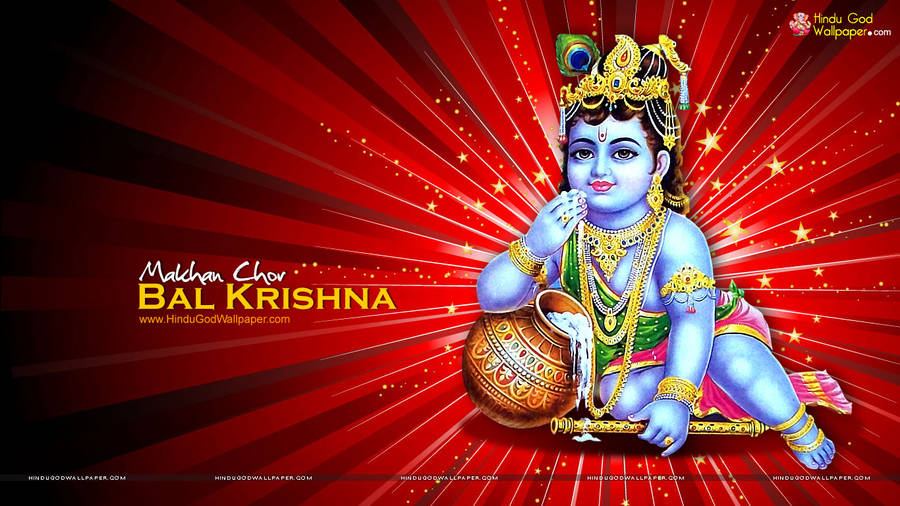 Little Krishna Wallpaper