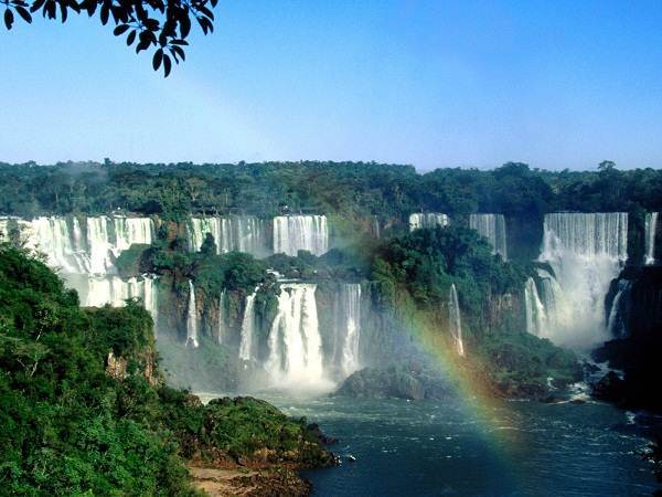 Iguazu Falls Brazil Wallpaper HD Background