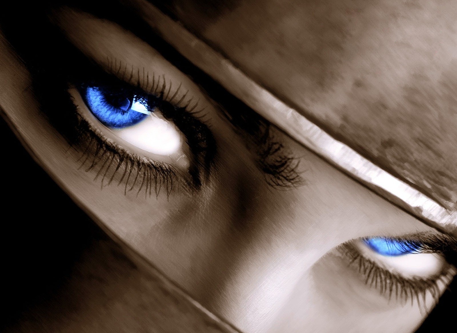 Animated Blue Eyes Wallpaper Odd