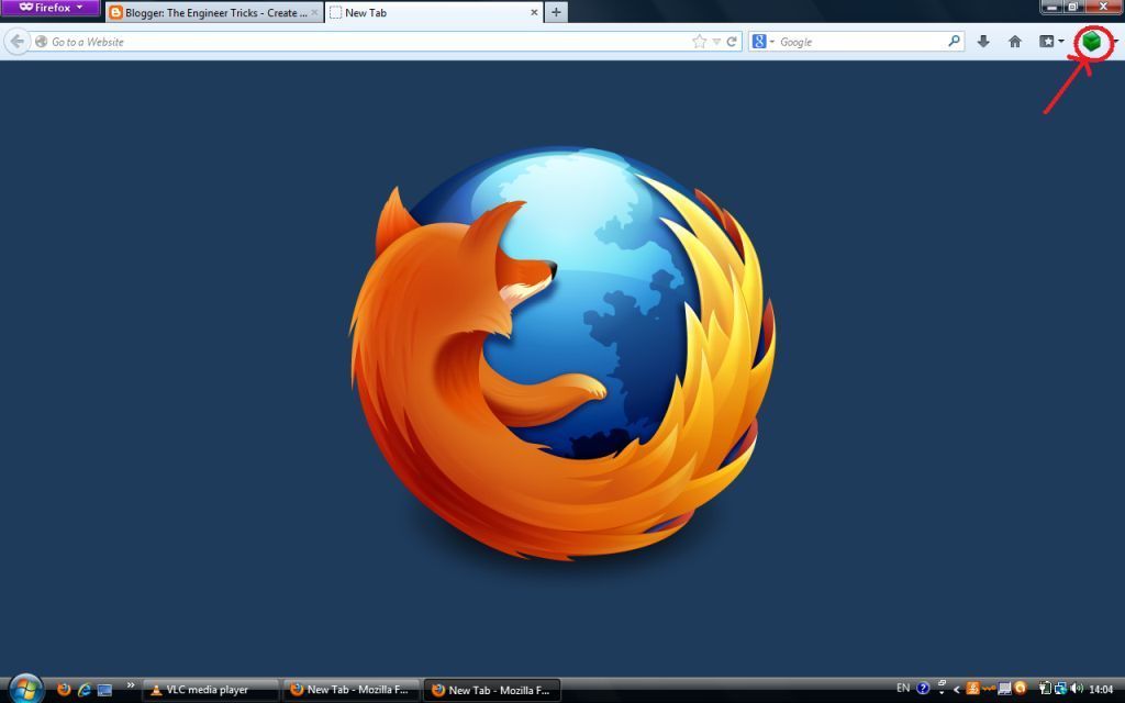 firefox new tab background