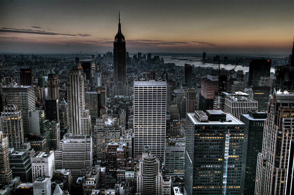 Gotham City Background New York Skyline Wallpaper HD