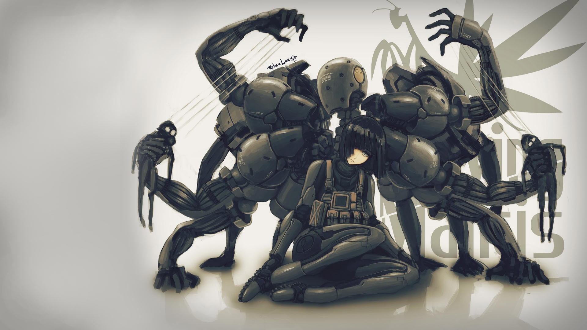Screaming Mantis Metal Gear Solid Wallpaper
