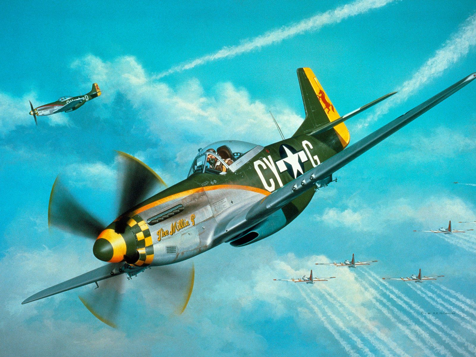 War Ii Fighter Planes Wallpaper Pictures Photos And Background
