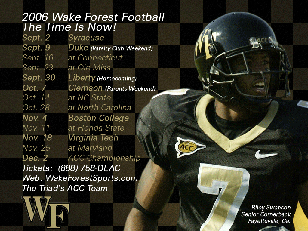 The Official Site Of Wake Forest Demon Deacon Athletics Football