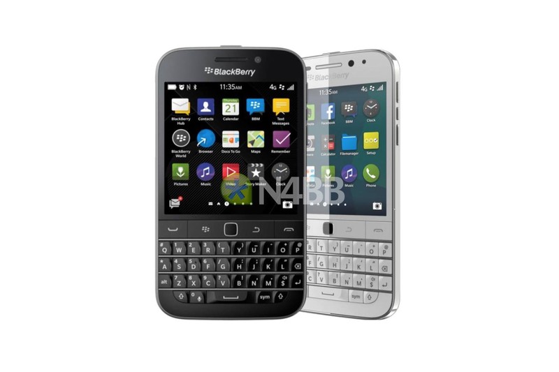 Blackberry Classic Appears In White Crackberry