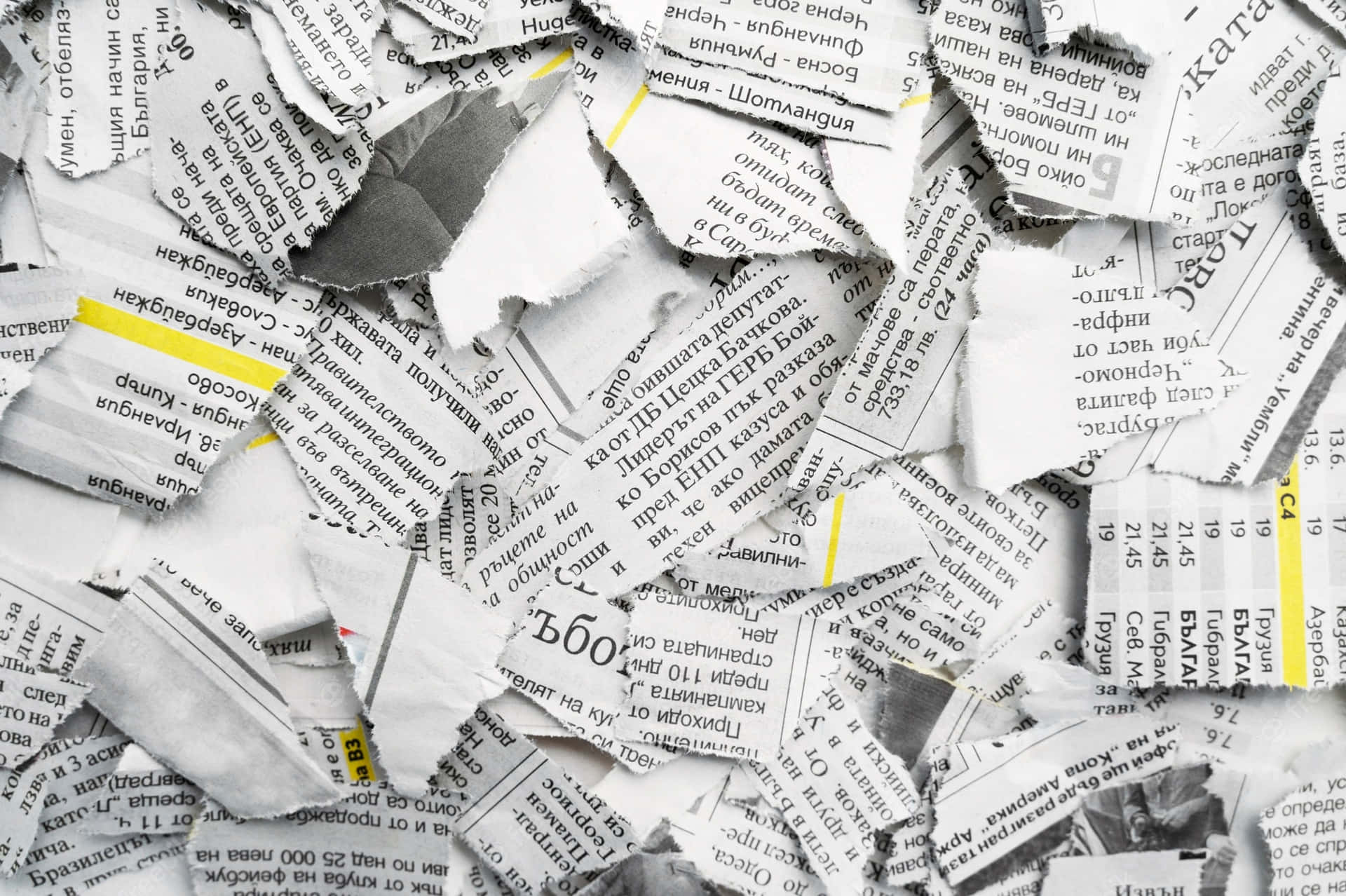 Newspaper Background Wallpaper