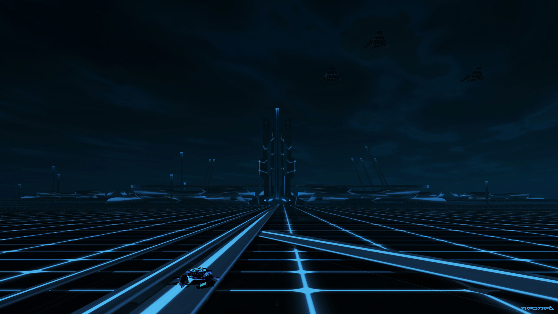WinCustomize Explore Wallpapers TRON The grid 1920x1080
