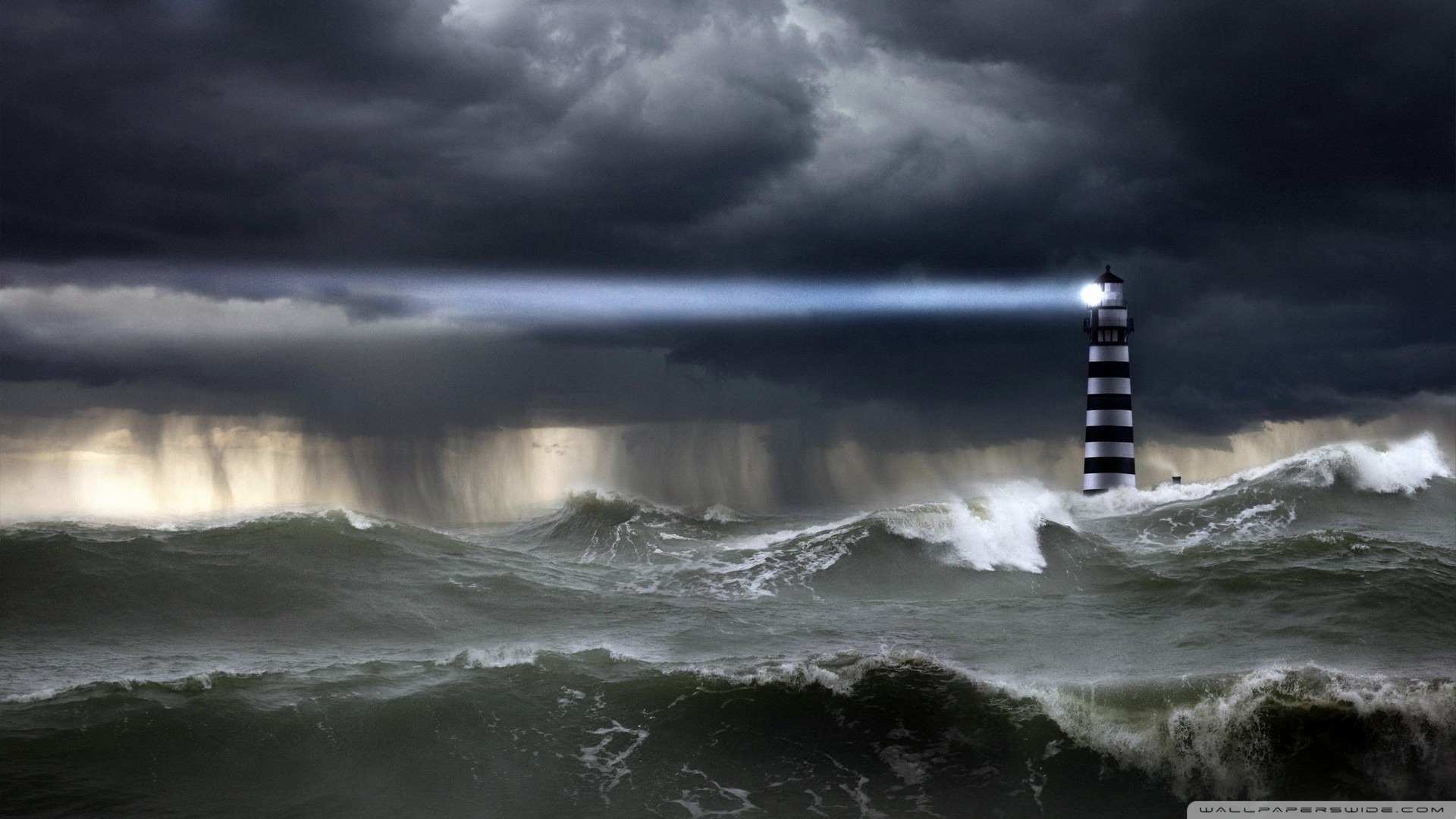 Sea Storm Wallpaper