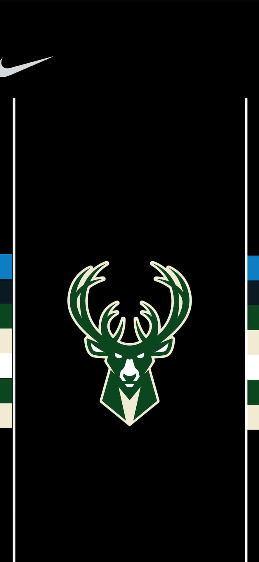 The Official Logo Of Milwaukee Bucks Wallpaper