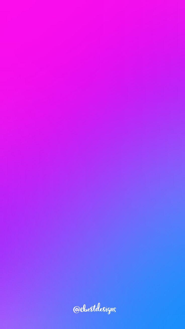 iPhone Mobile Wallpaper Pink Blue Purple Gradient By