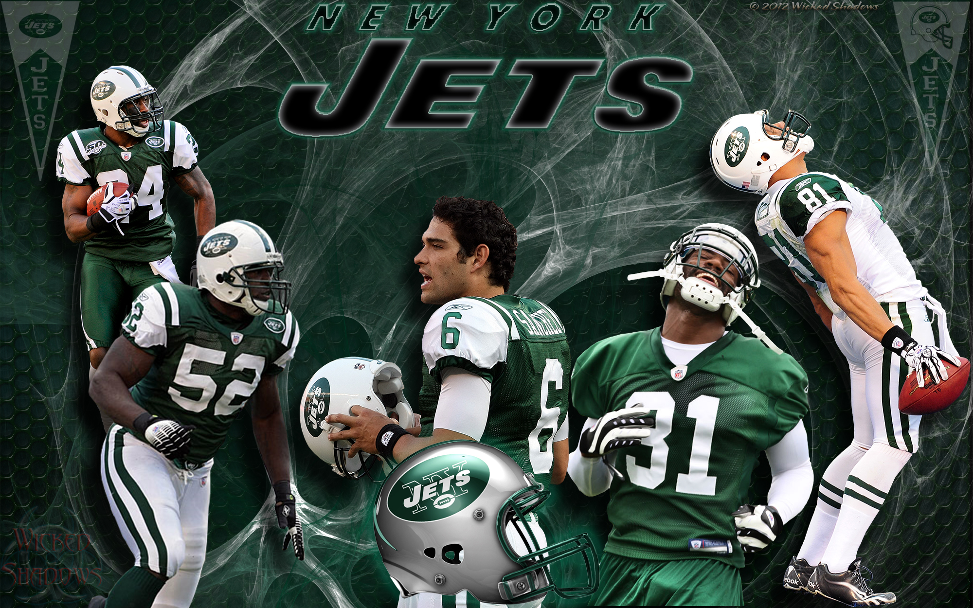 Wallpaper By Wicked Shadows New York Jets Team