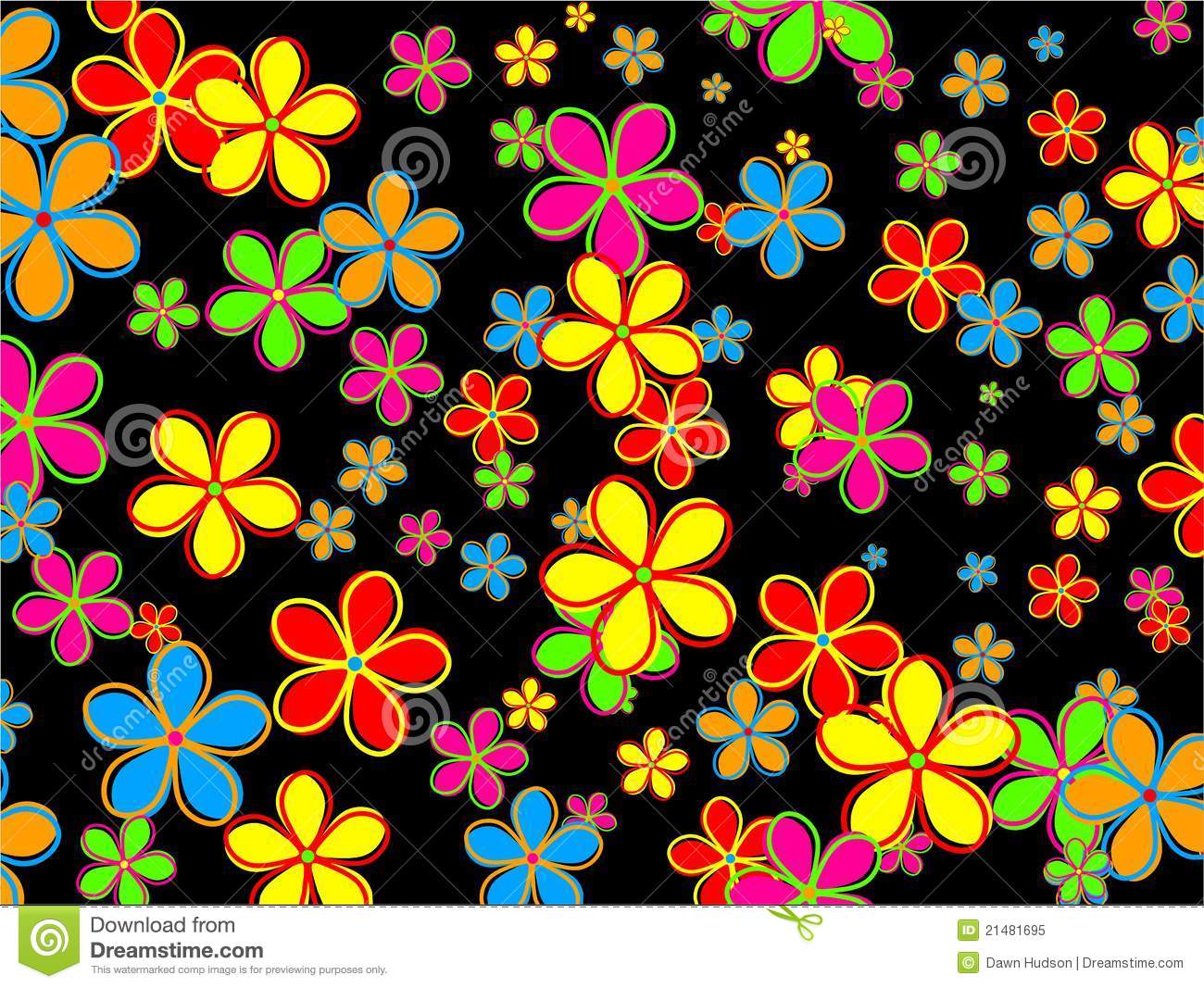 Colorful Flower Wallpaper Designs Image Amp Pictures Becuo