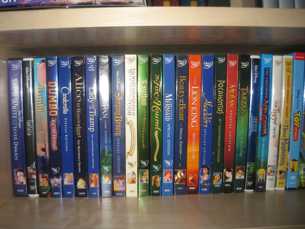 Walt Disney Characters Dvd Collection