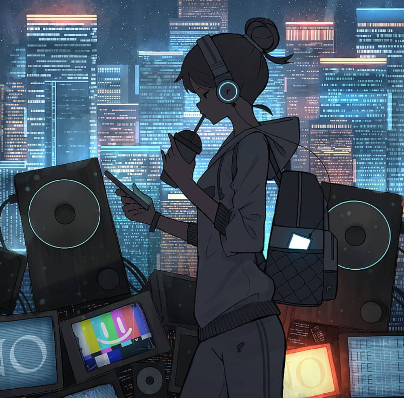4k Lo Fi Wallpaper