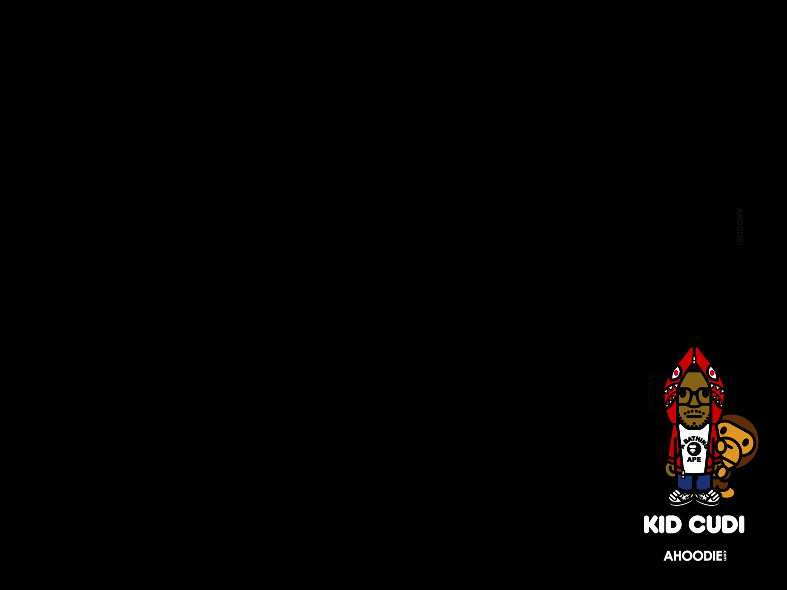 kid cudi bape baby milo wallpaper desktop background logo quality2