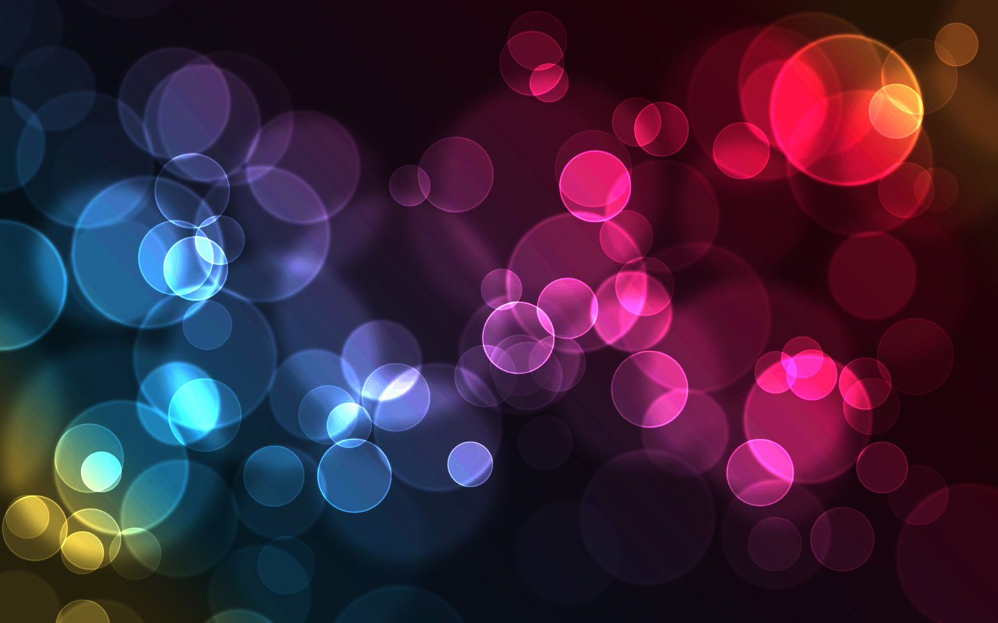 Colorful Bubbles Background Themes