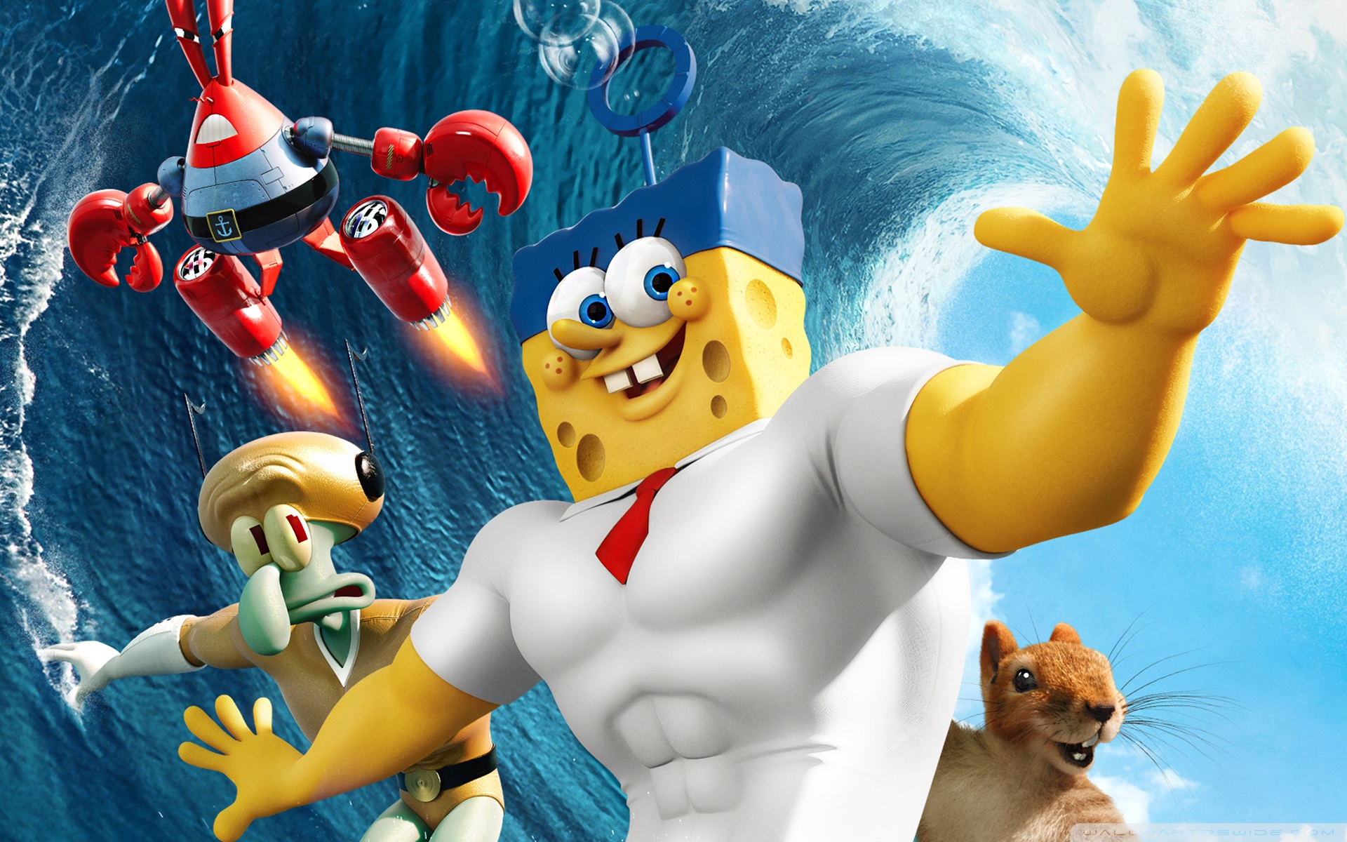 The Spongebob Movie Sponge Out Of Water 4k HD Desktop