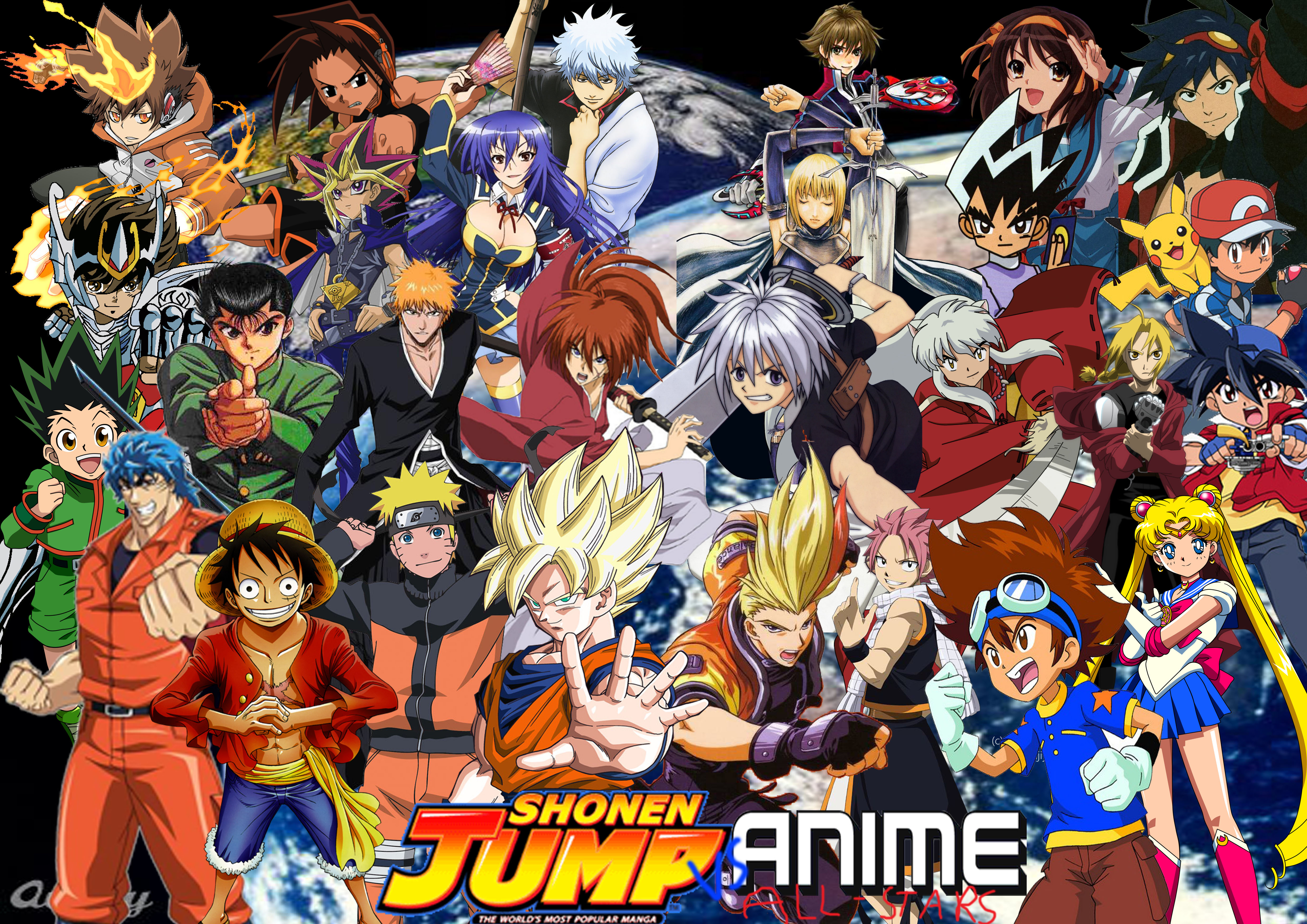 Shonen Jump Vs Anime All Stars By Supersaiyancrash Manga Digital