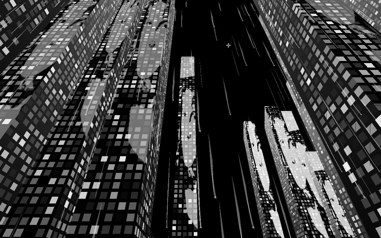 Dynamic City Background Desktop Image