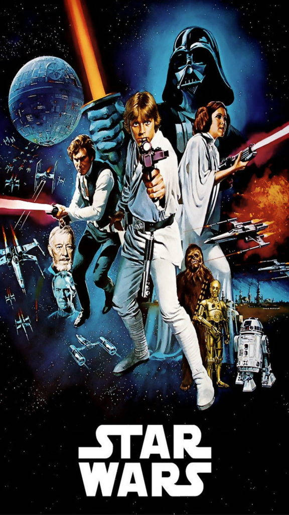 Movie Poster Star Wars iPhone Plus Wallpaper