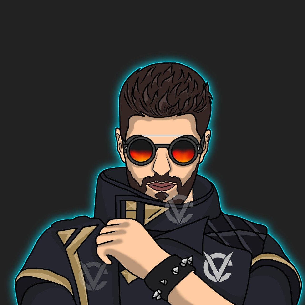 Dj Alok Fire Wallpaper