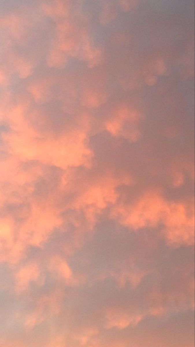 Pink And Blue Clouds Sunset Wallpaper
