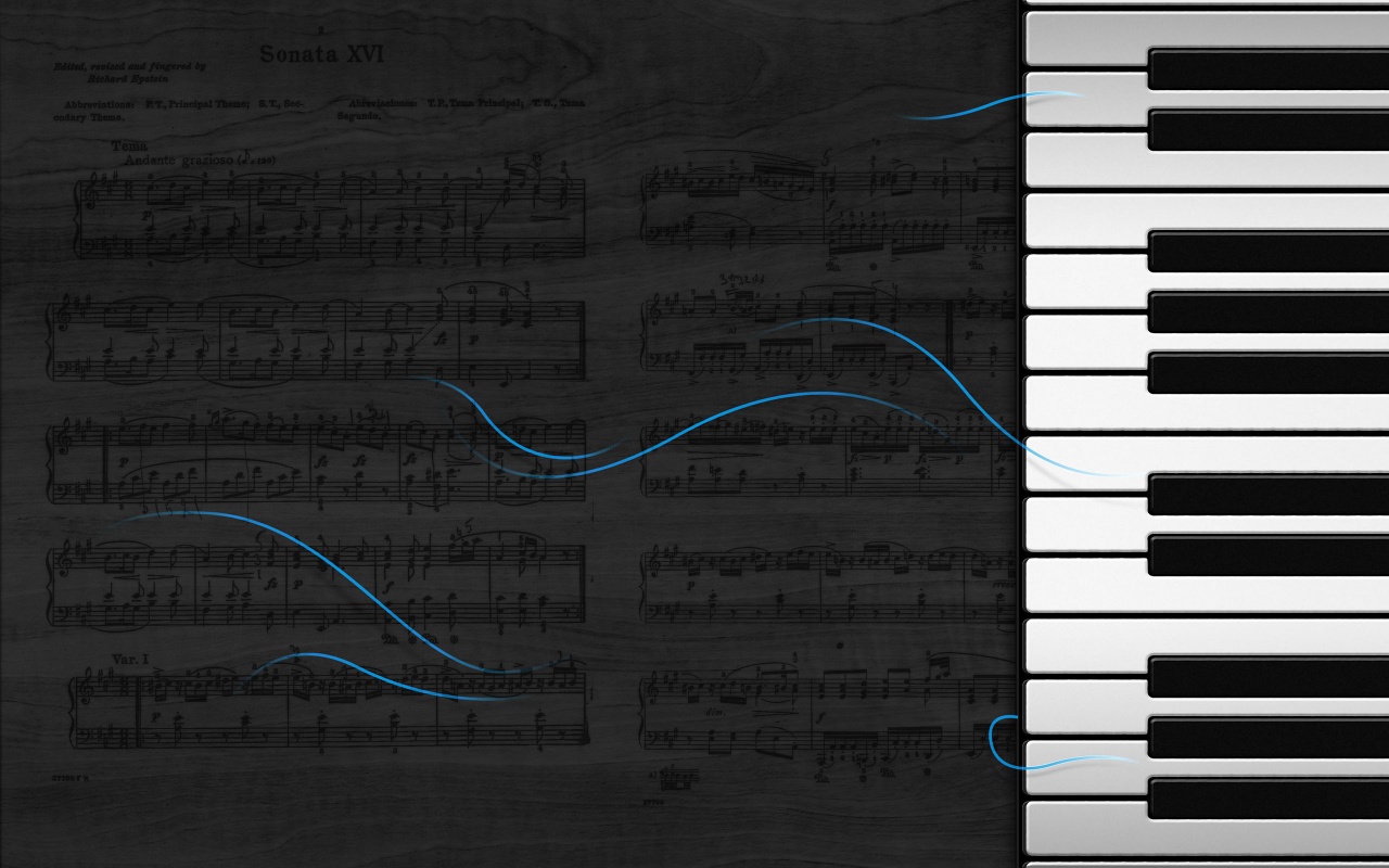 Classical Sheet Music HD Wallpaper Widescreen