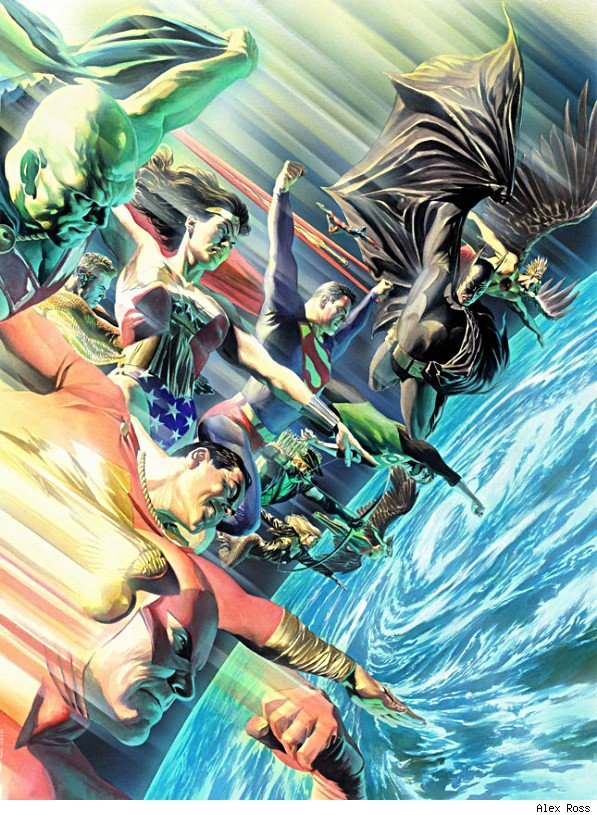 Justice League By Alex Ross Jpegy What The Inter Was Meant For