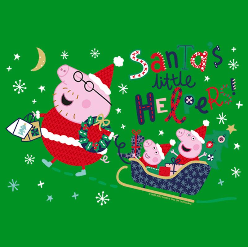 Boys Peppa Pig Christmas Santas Little Helpers T Shirt Fifth Sun