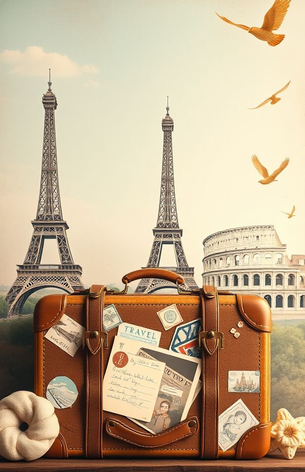 Travel Retro Wallpaper