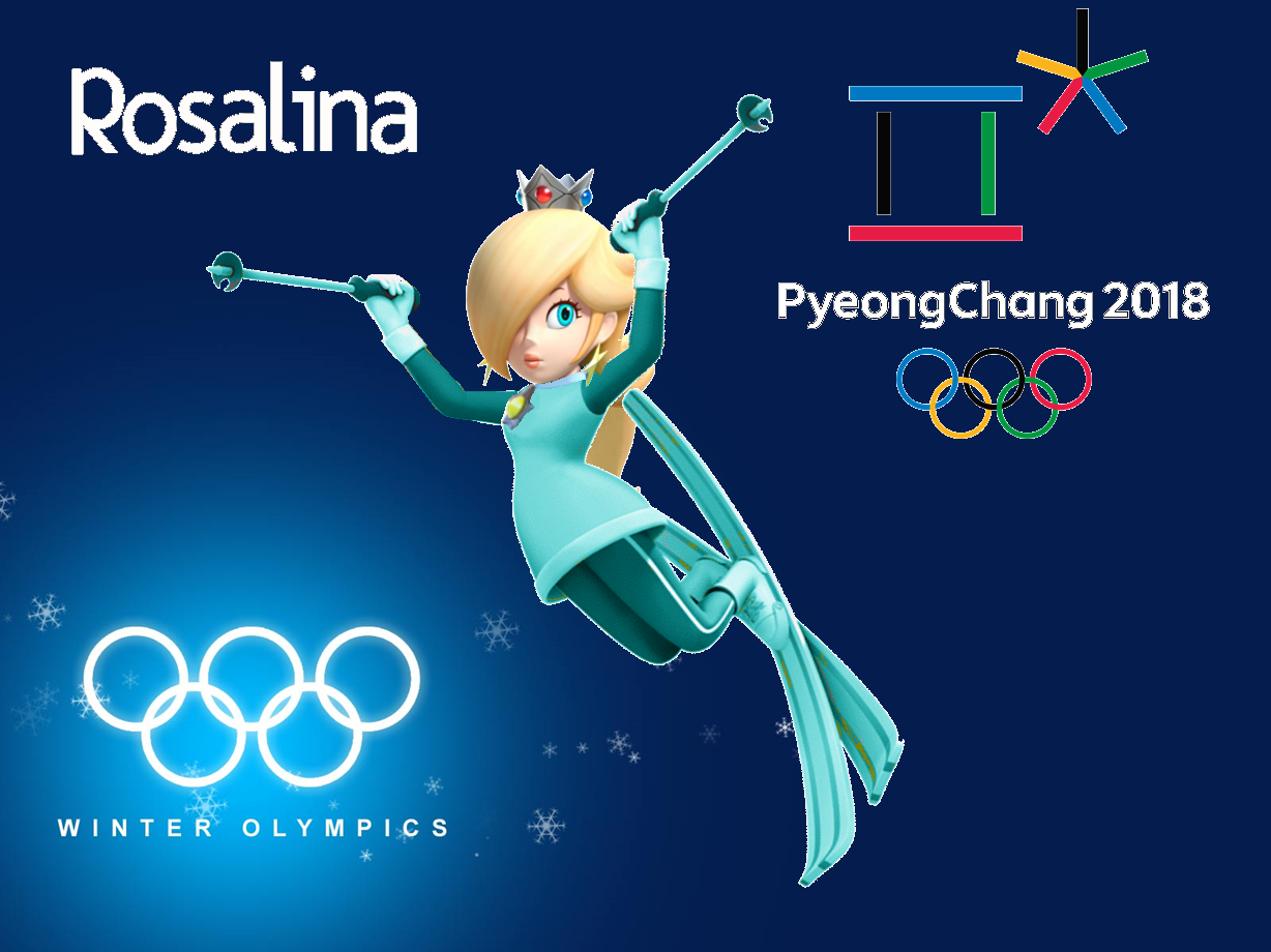 Rosalina Mario Sonic At The Pyeongchang W By