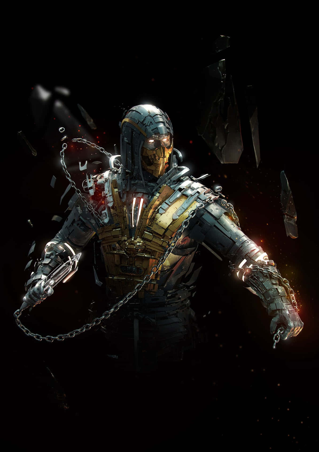 Dive Into The Epic Mortal Kombat World With This iPhone Wallpaper