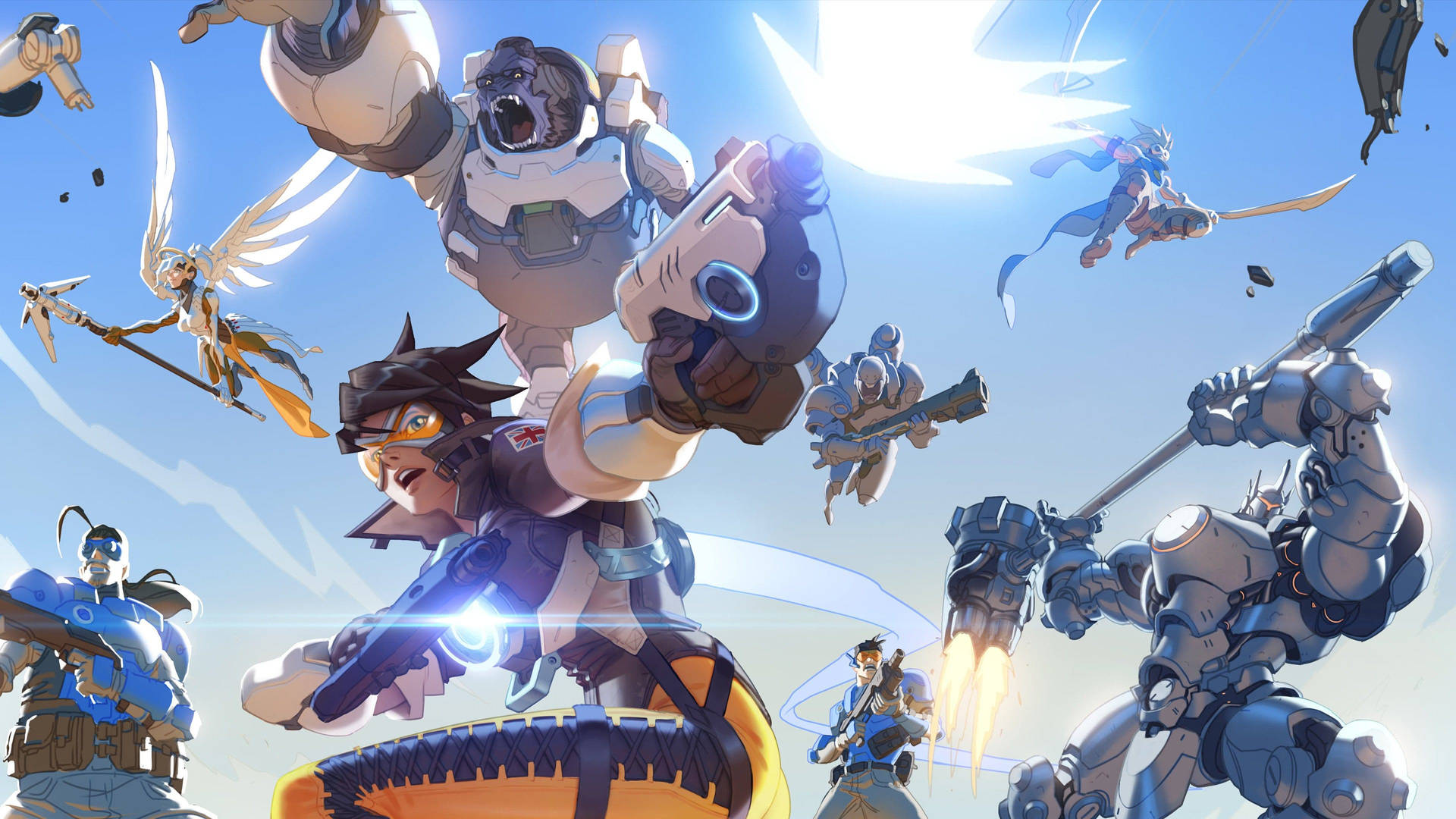 Overwatch Heroes Unique Powers HD 9mpo06gatuc2tsup Wallpaper