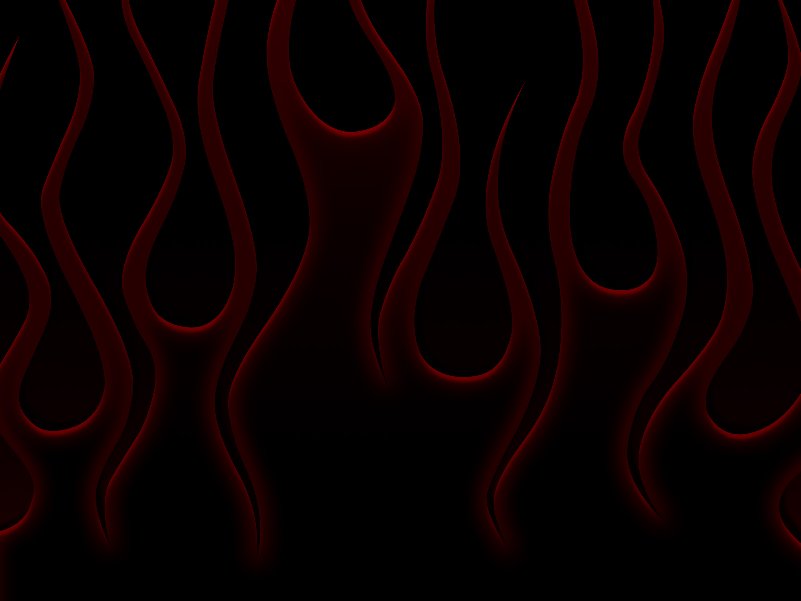 Red And Black Flames Wallpaper