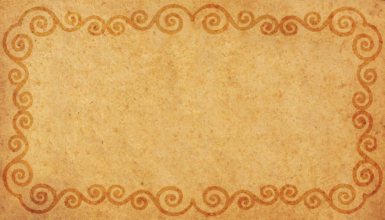 Old paper swirls texture border Background Wallpaper for PowerPoint