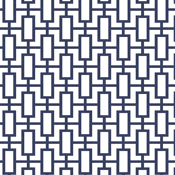 Modern Geometric Wallpaper Navy Blue White Set Of Bolts