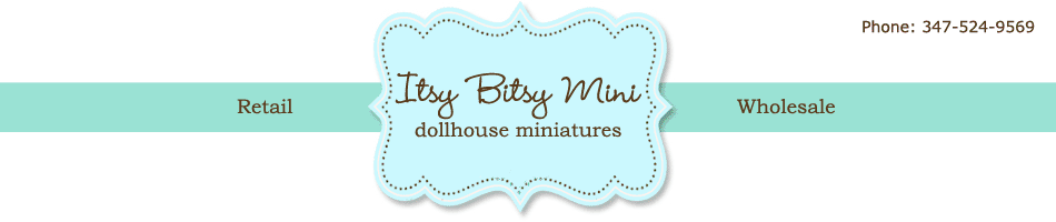 Itsy Bitsy Mini Wholesale Retail Dollhouse Wallpaper Accessories