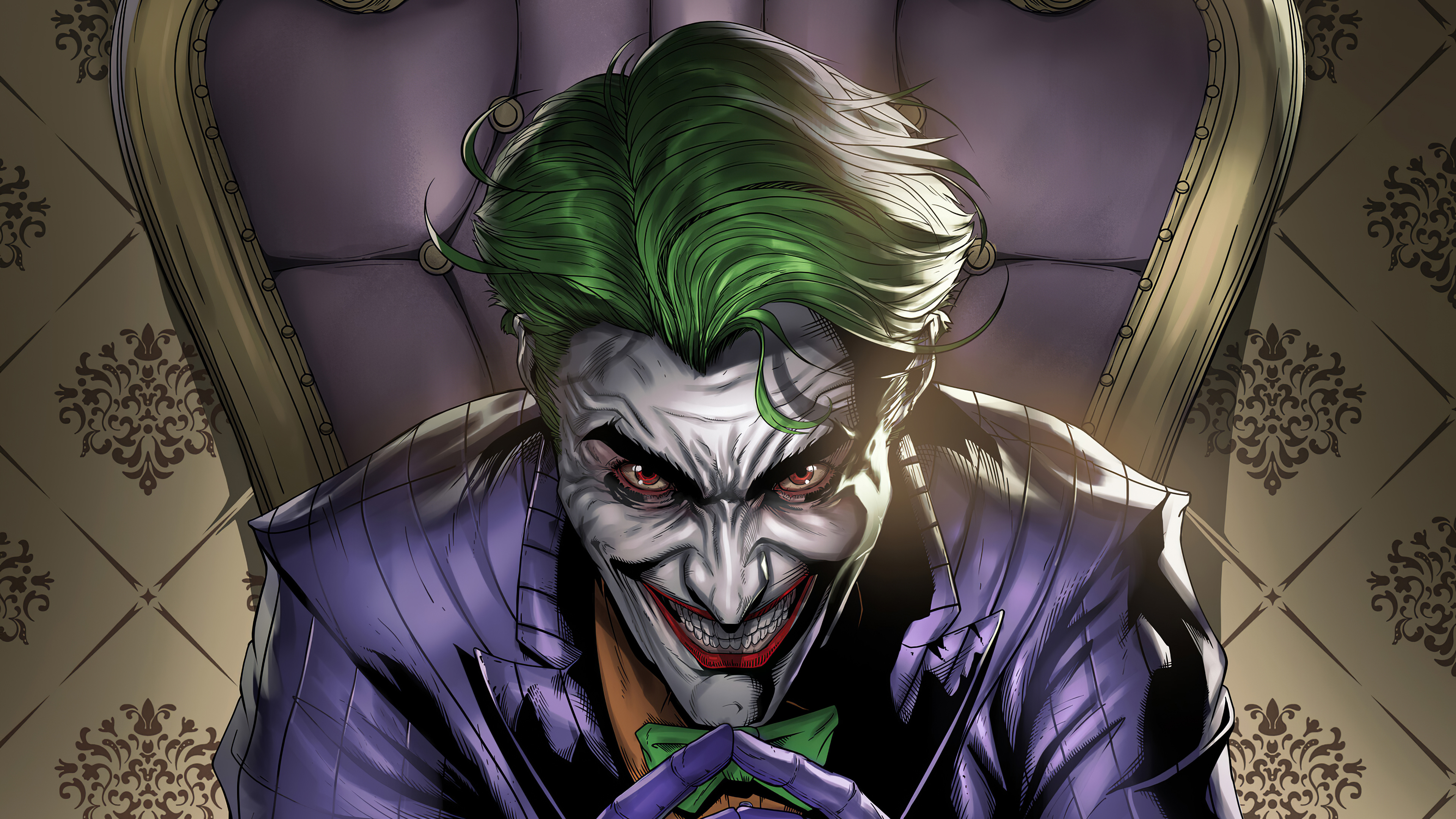 Dc Comics Comic Joker 4k Ultra HD Wallpaper By Alex Trpcevski