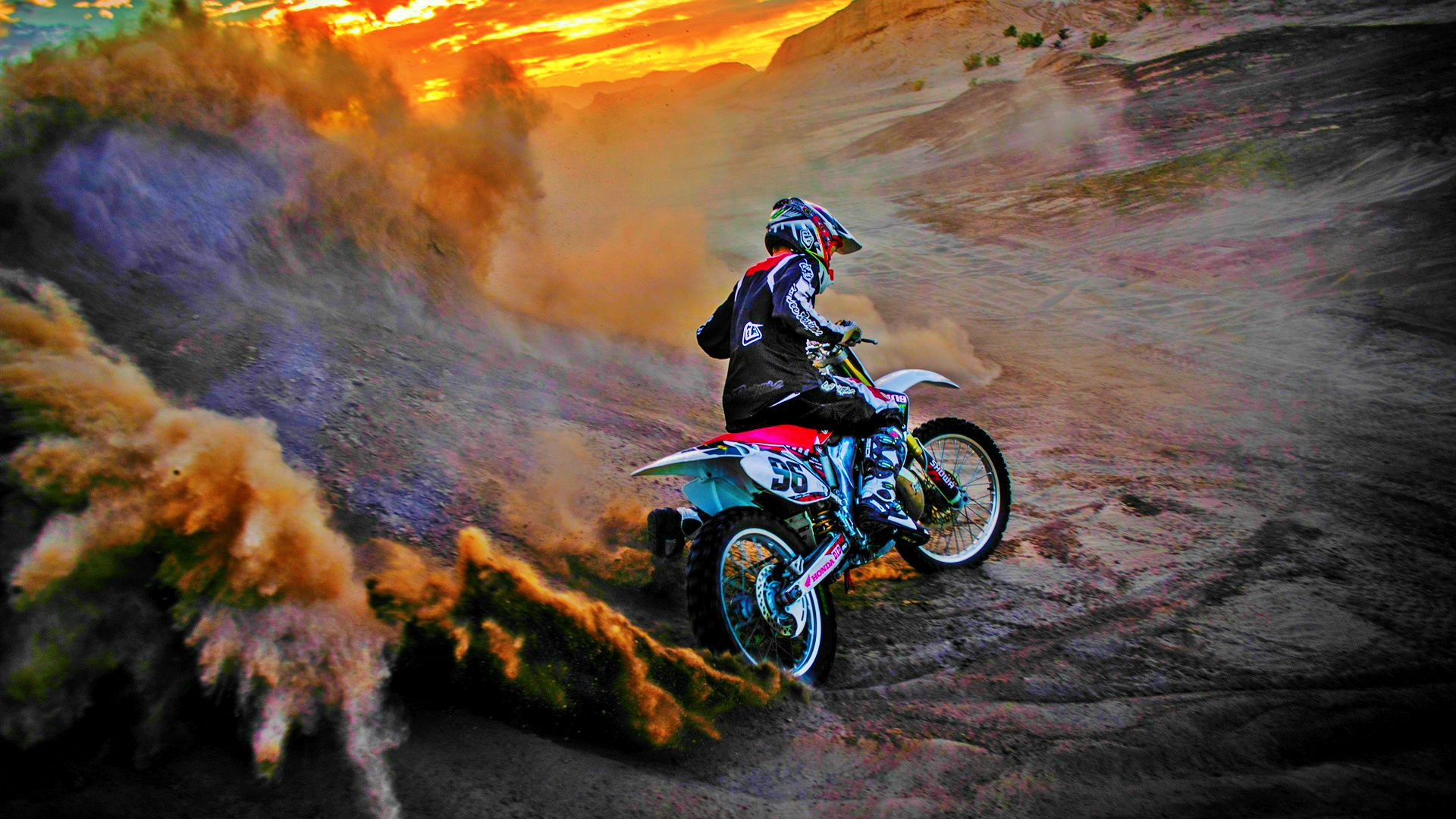 Sunset Bike Racing - Motocross instal the new version for mac