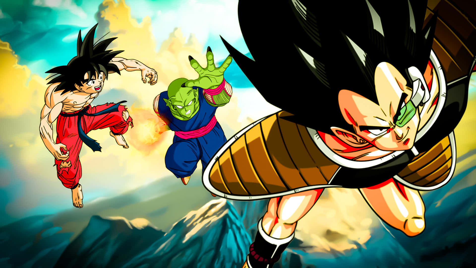 Explore The Dragon Ball Landscape Wallpaper