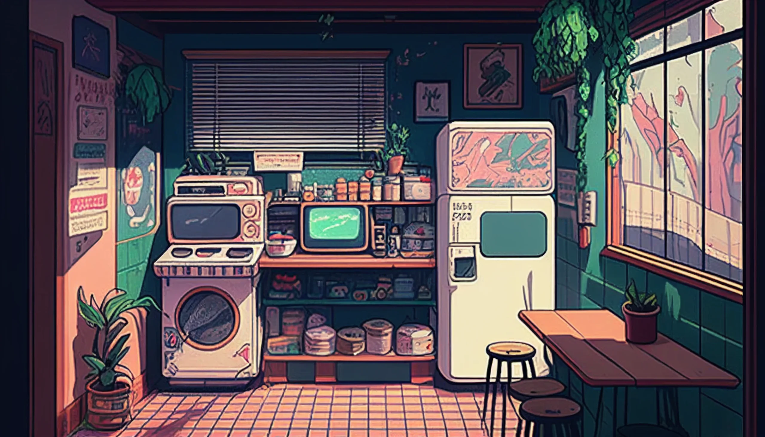 Step Into Nostalgia With Stunning 90s Anime Aesthetic Desktop Wallpaper