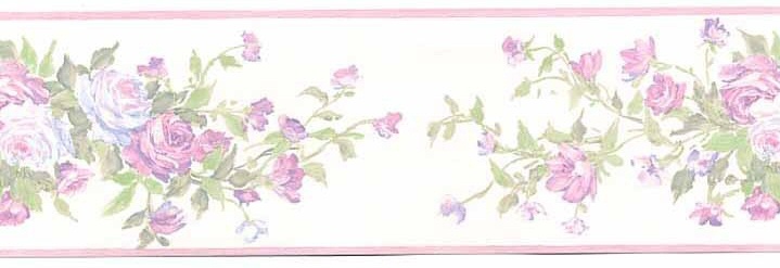 Narrow Floral Mini Print Wallpaper Border 342b04962 Clearance