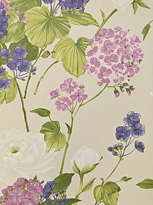 Bold Floral Print Penrose Wallpaper