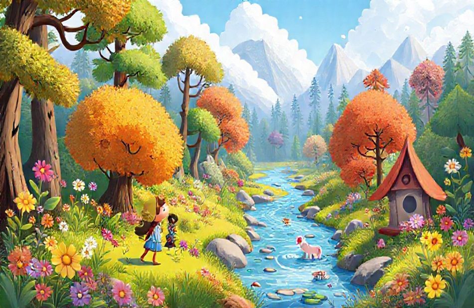 Cartoon HD Wallpaper 1080p