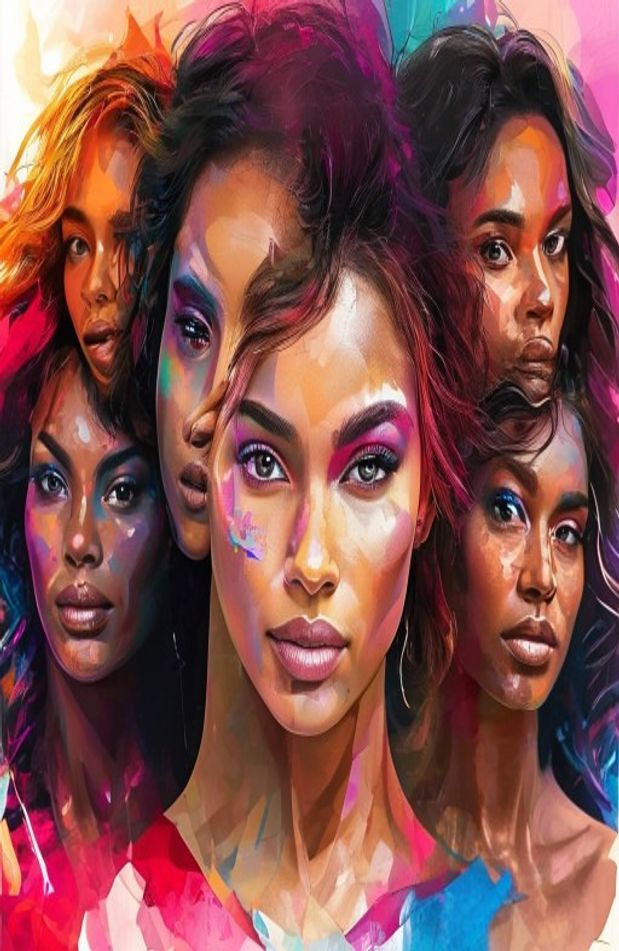 Beautiful Women Faces Wallpaper