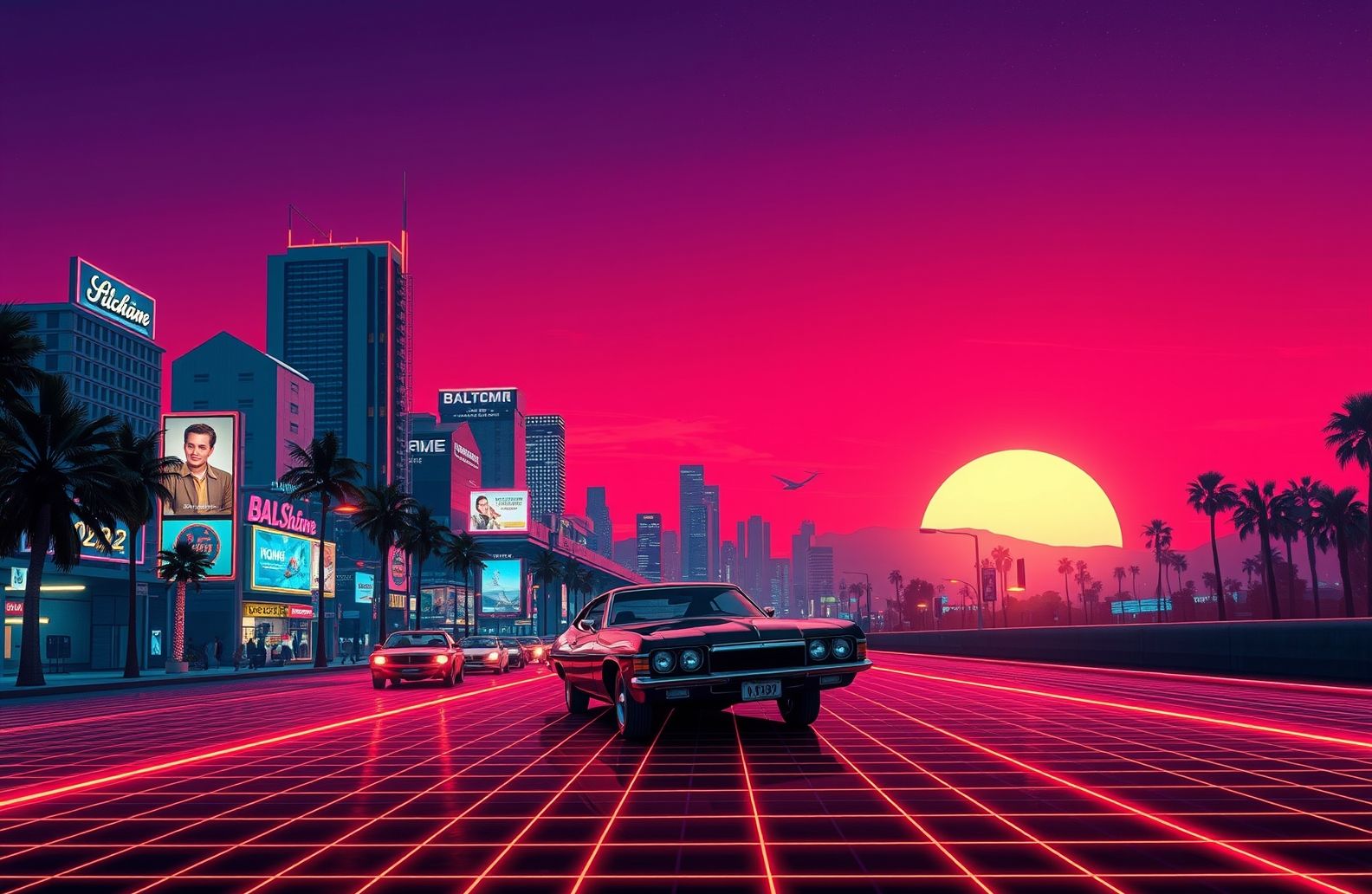 Retrowave Wallpaper