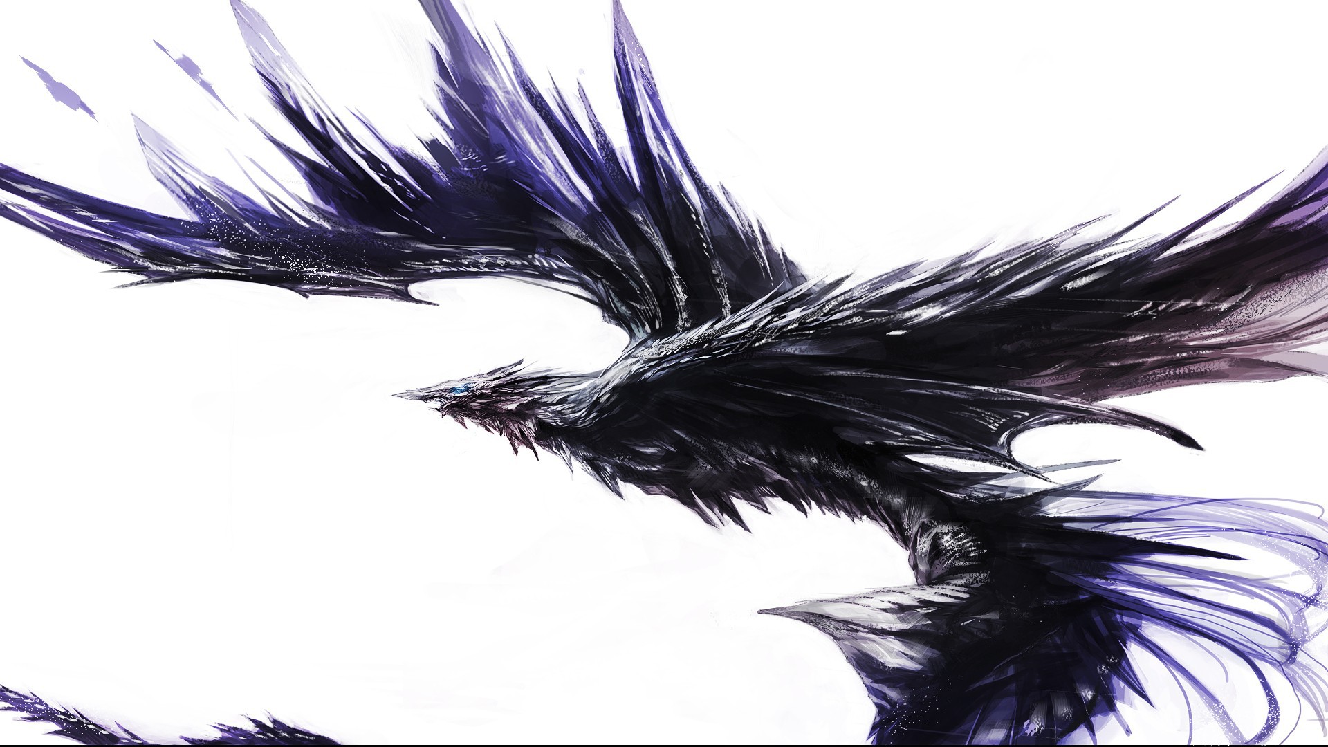 Black Winged Dragon Wallpaper And Image Pictures