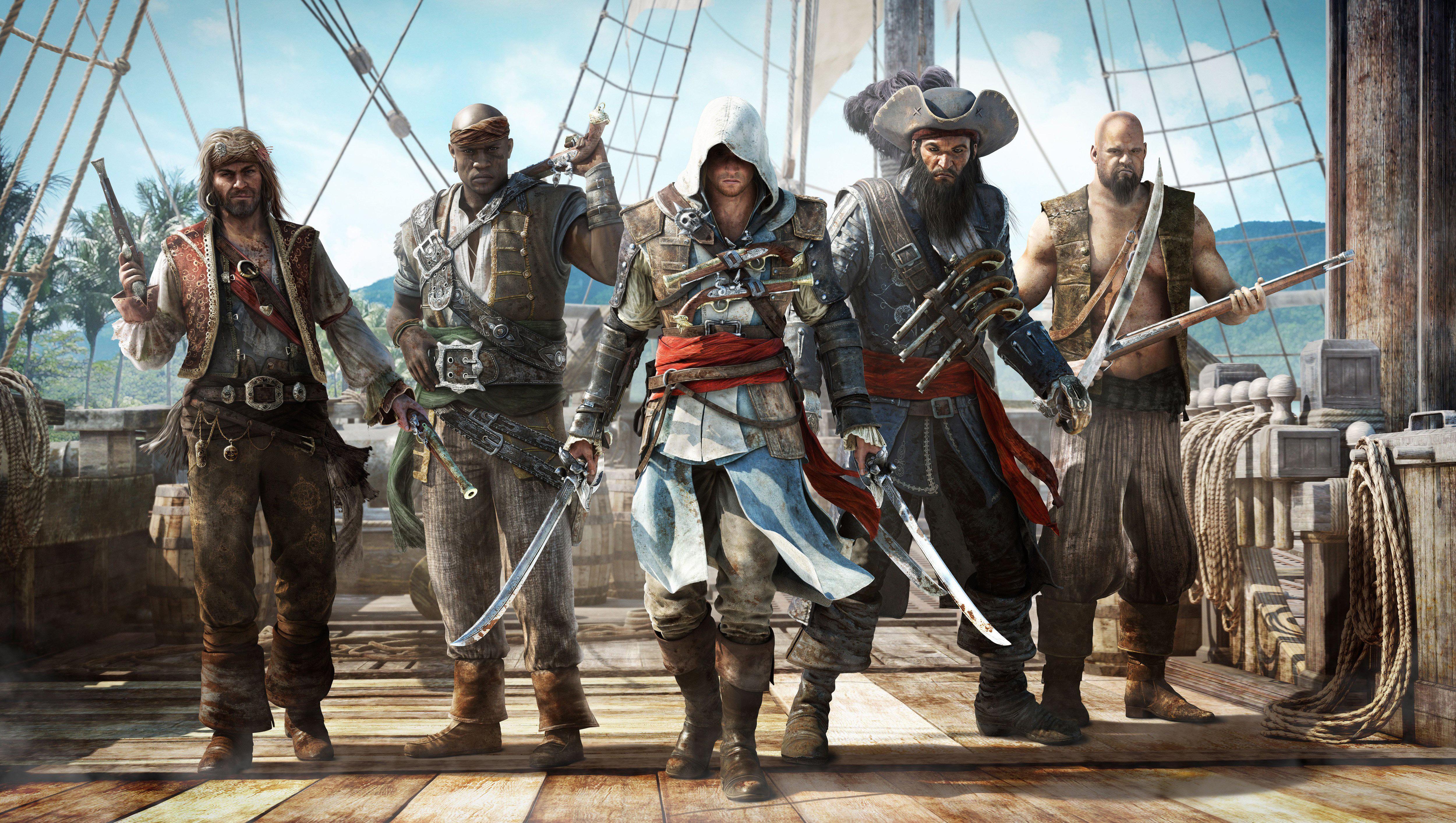 Assassins Creed Iv Black Flag 5k Wallpaper HD Games 4k